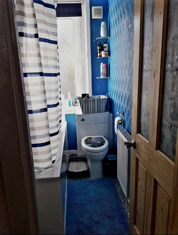 Shared bathroom