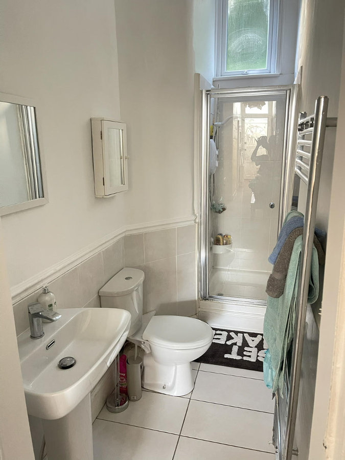 Shared bathroom