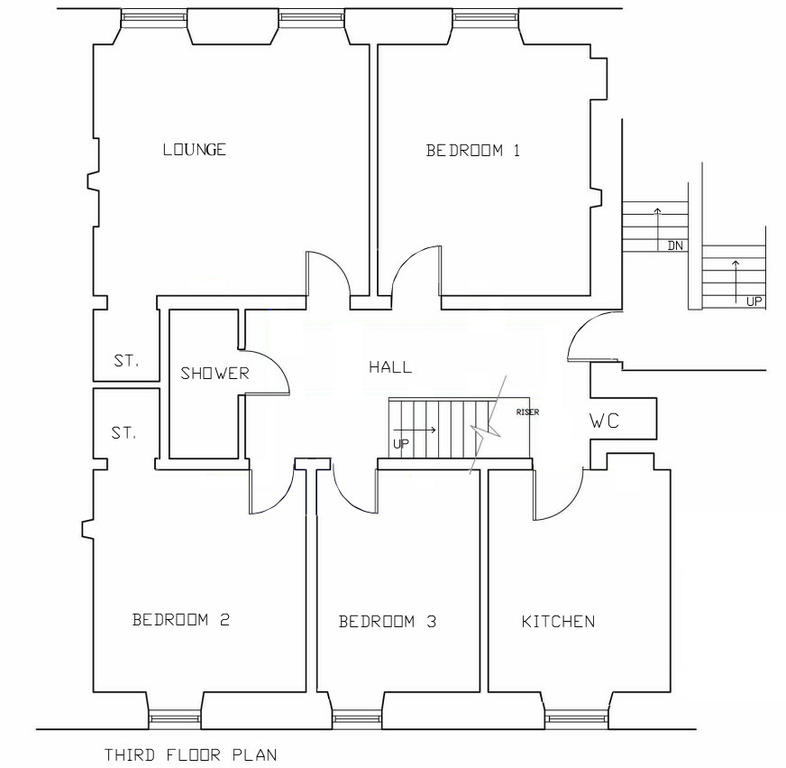 Floor plan: 3rd Floor