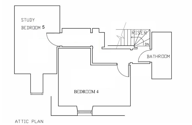 Floor plan: Attic