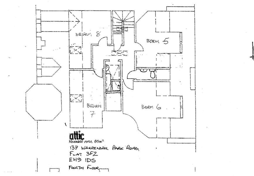Floor plan (4th floor)