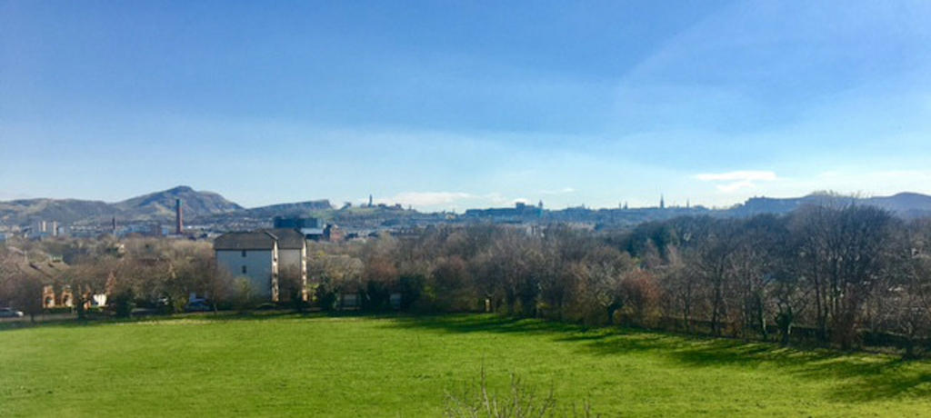 View to Edinburgh Castle