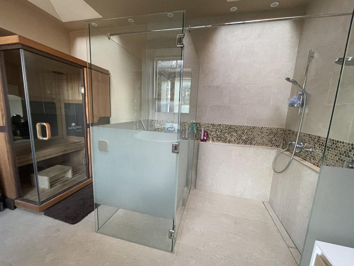 Master bathroom