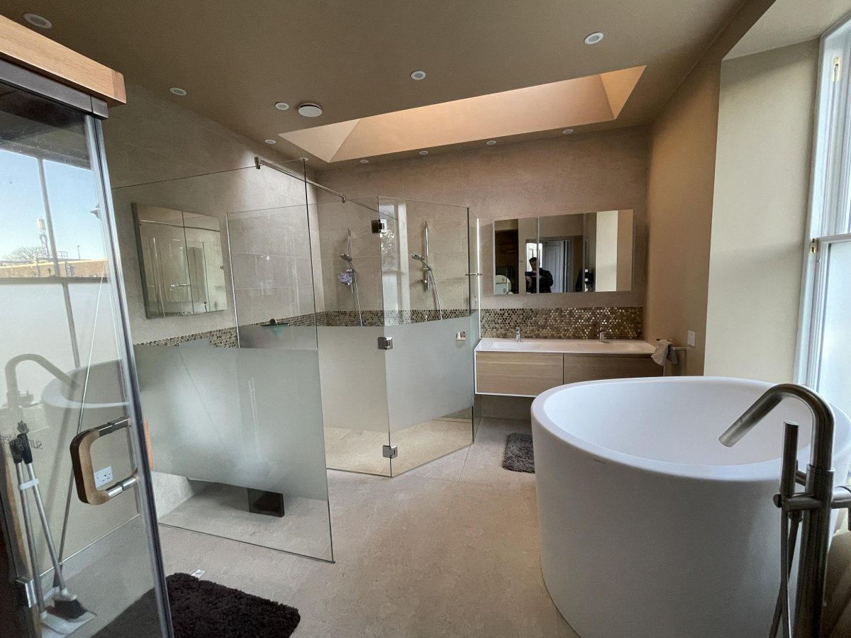 Master bathroom