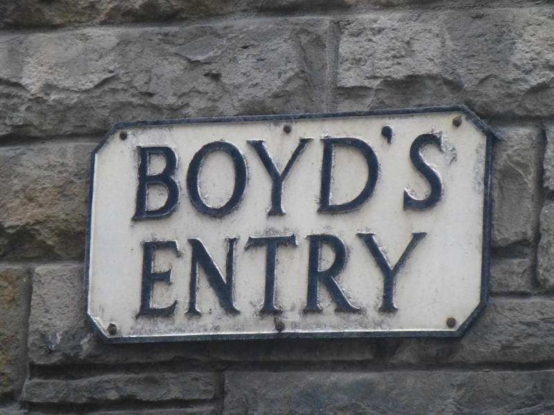 Boyd's Entry