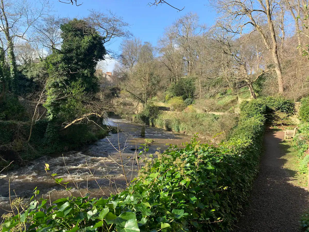 Water of Leith - 2 mins away