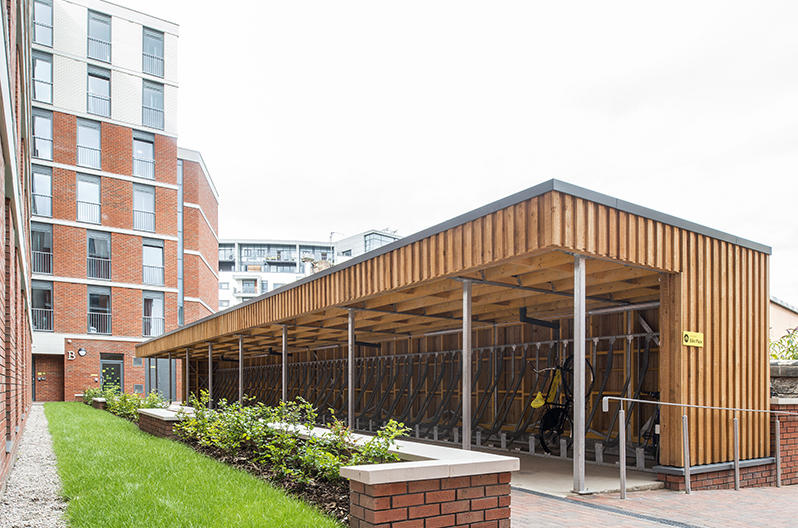 Communal Bicycle Storage