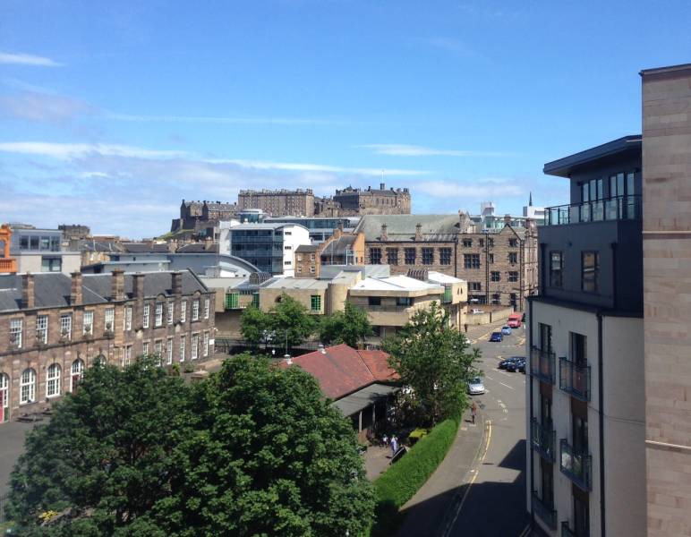 View to Edinburgh Castle