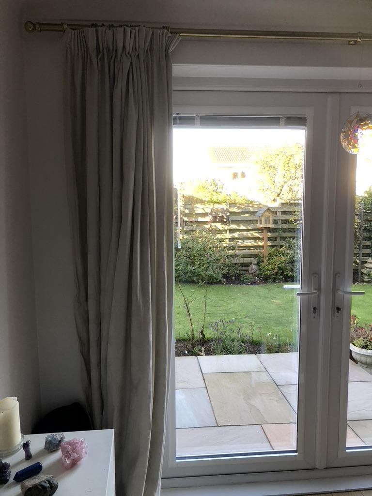 patio doors to garden