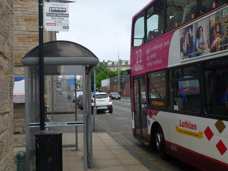 Bus stop nearby 