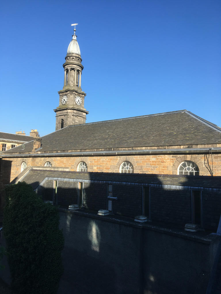 View of Queens Hall (from the living room window)