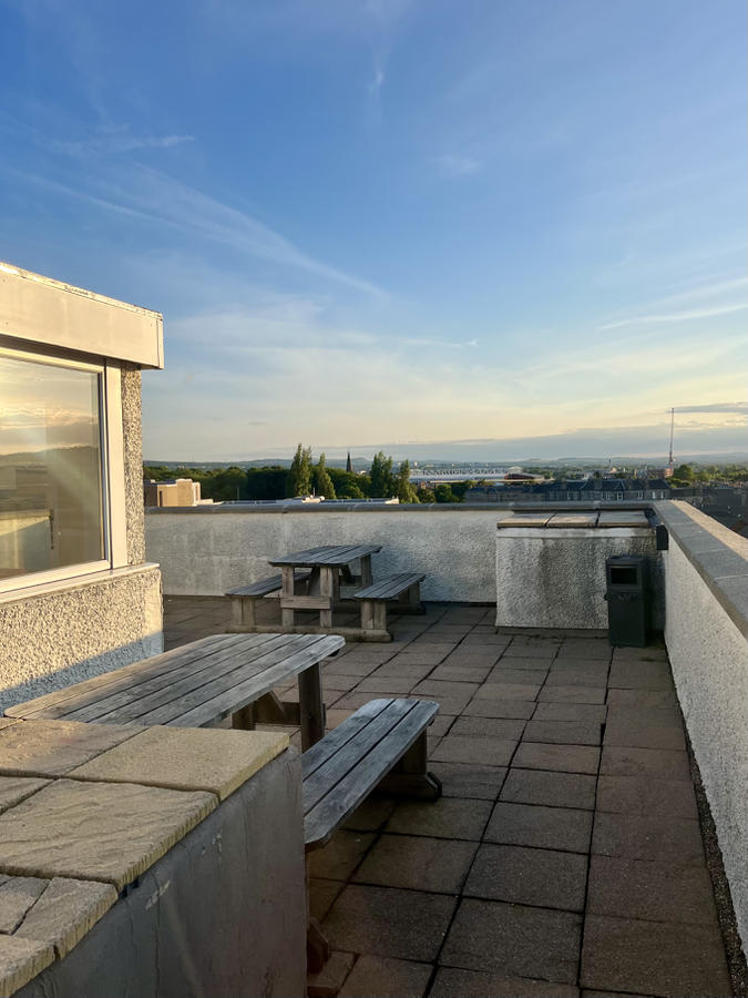 Roof terrace