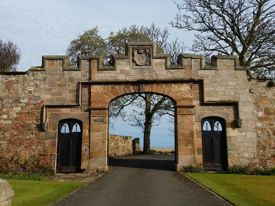 Grand main entrance