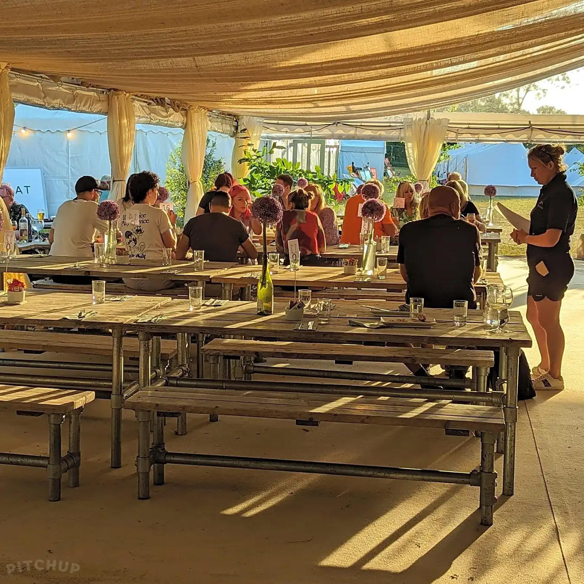Breakfast area