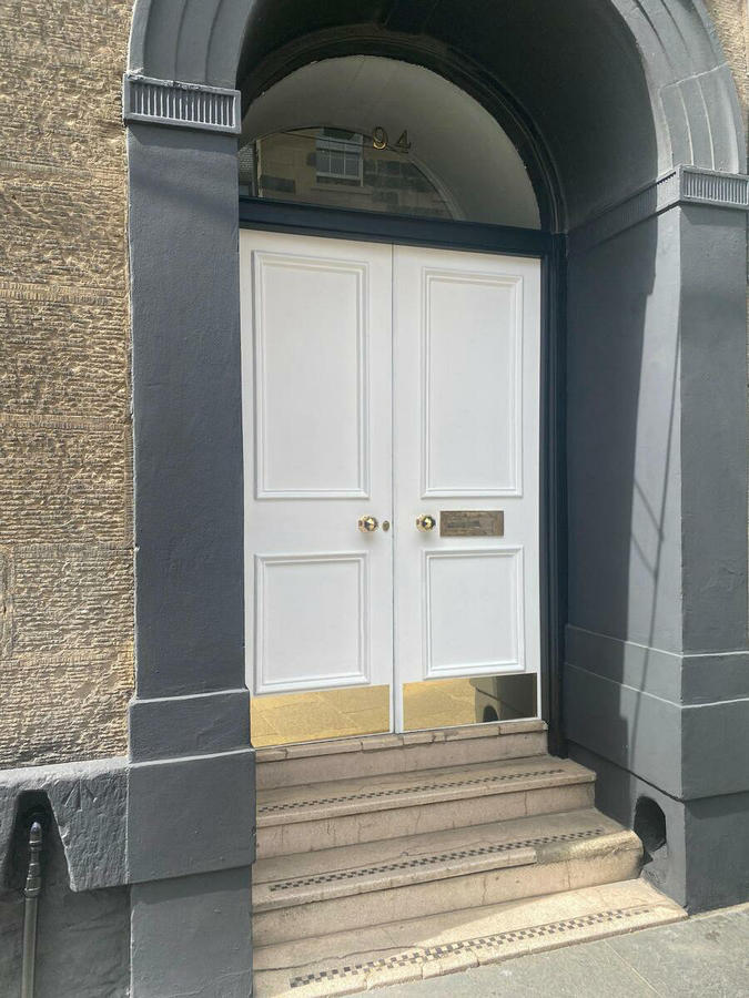 Private main door entrance