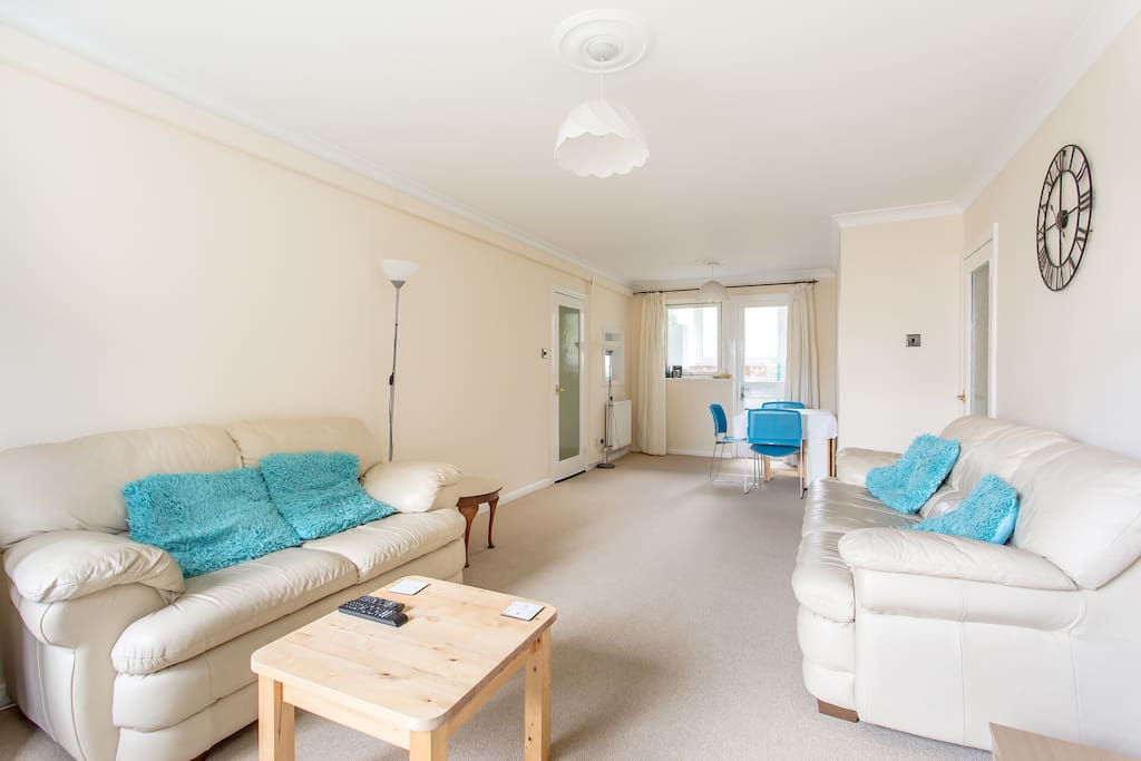 Living Room & Dining Area