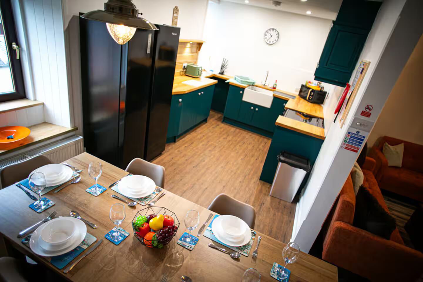 Dining area