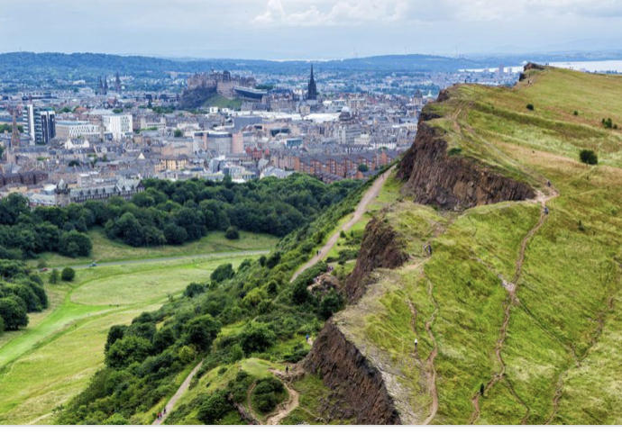 Arthur Seat - minutes walk away!