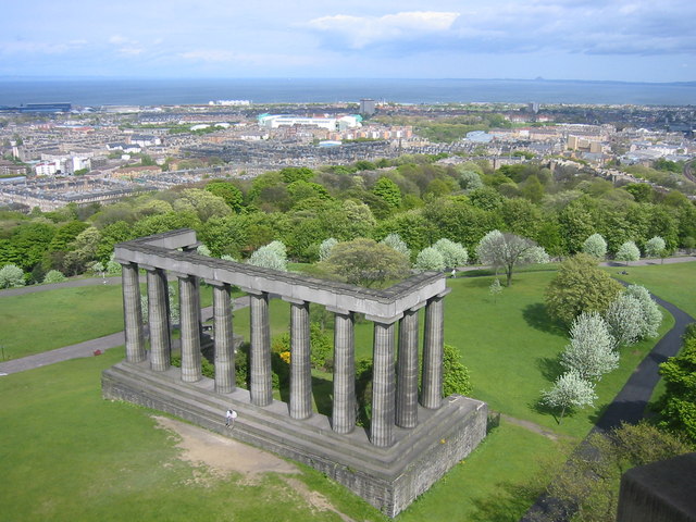 Visit Calton hill for amazing views!