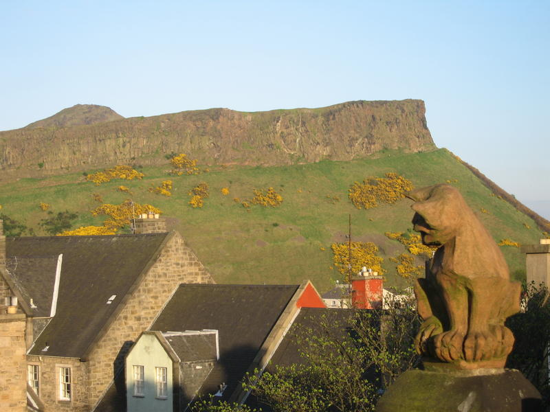 View to Salisbury Crags