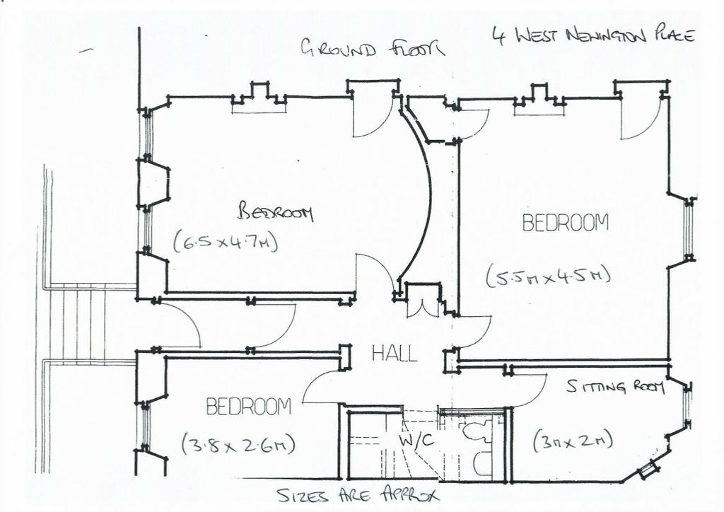 Floor plan (Ground level)