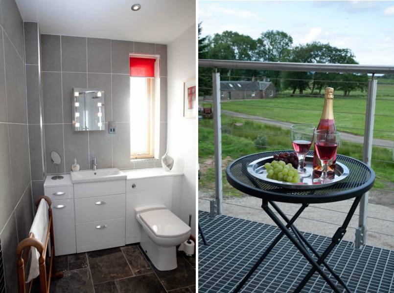 Bathroom & Balcony