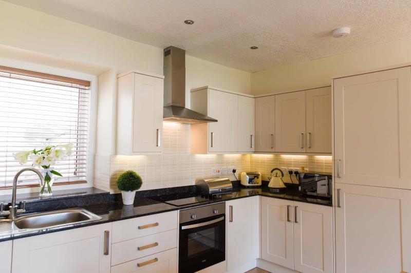 Spacious dining kitchen