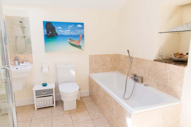 Spacious ground floor bathroom