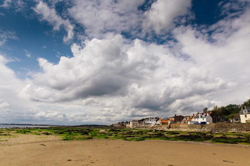 The beach