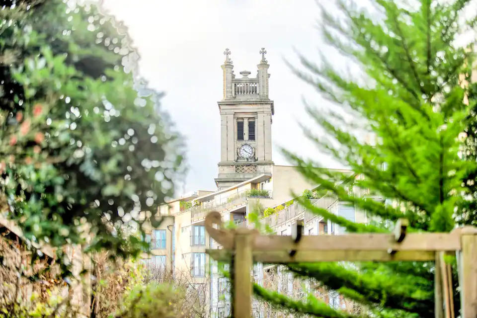 Nearby St Stephen's Church