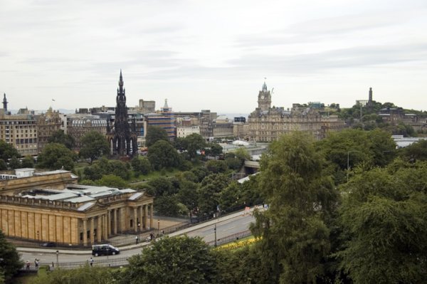 Views over Edinburgh