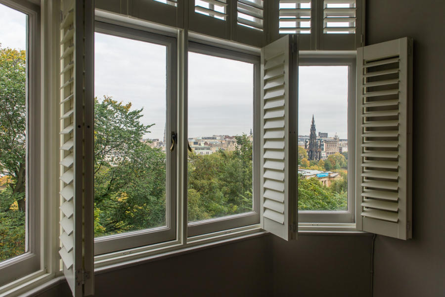 Views towards Princes Street & New Town