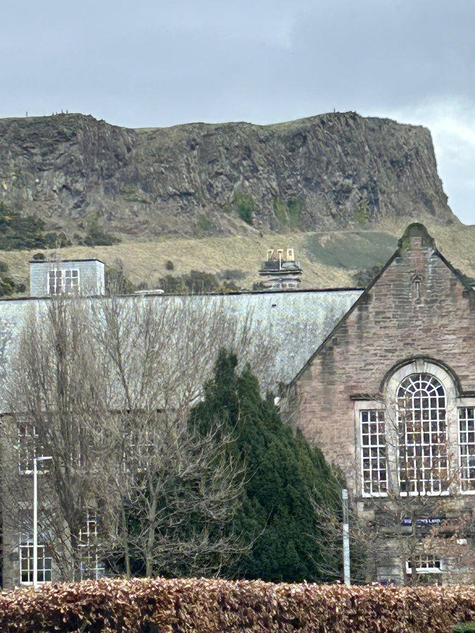 View of Salisbury Crags