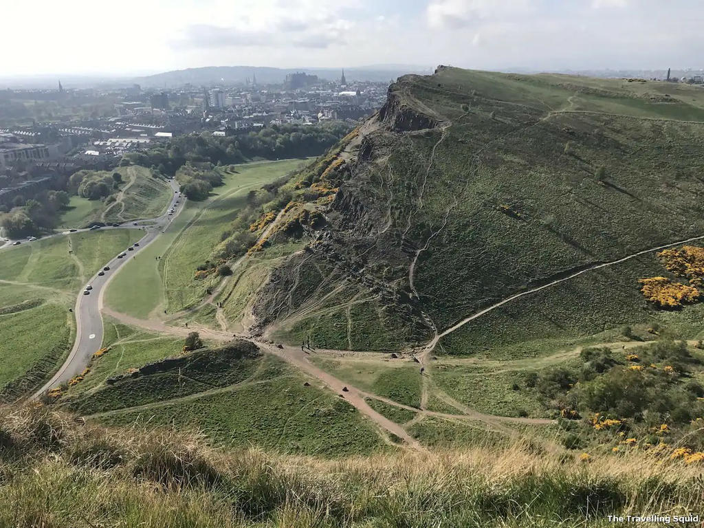 Amazing walks on Arthur's seat right on your door step