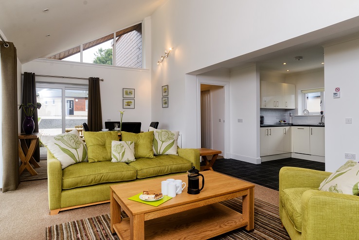 St Andrews Holiday Lodge 2 Living, Dining & Kitchen Areas