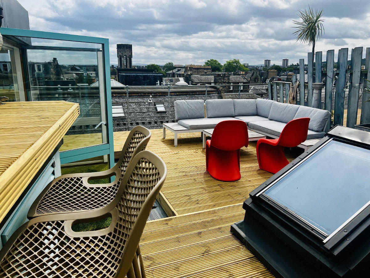 Roof terrace