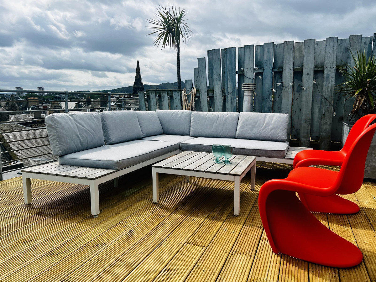 Roof terrace