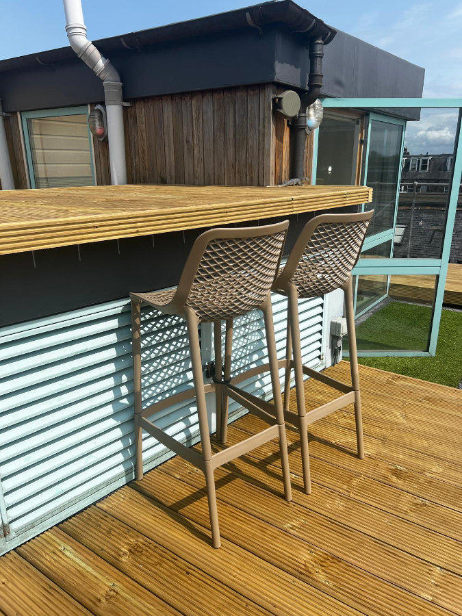 Roof terrace
