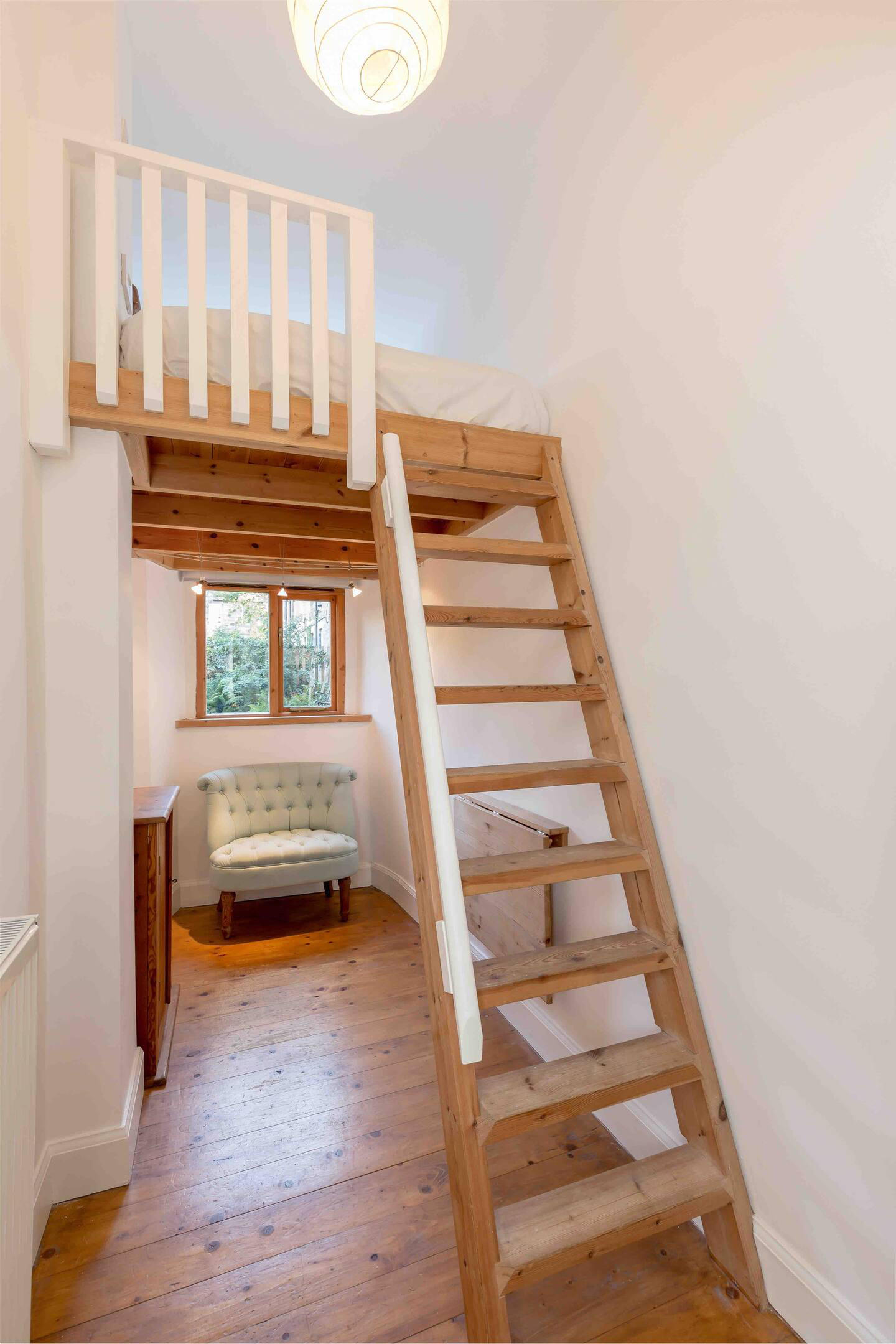 Mezzanine bedroom