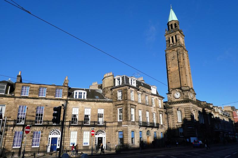 Shandwick Place and St Georges Church, West End